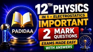 12th physics important 2 mark questions with answers